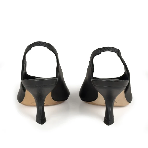 K24_Apostrophe_Décolleté slingback nero