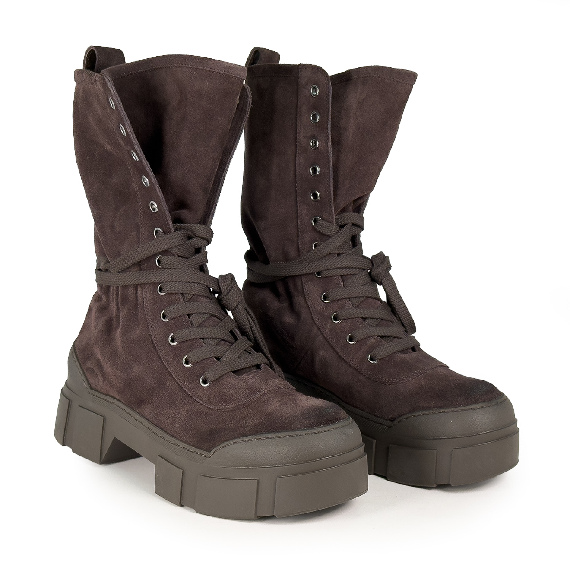 V14 Roccia_Urban Lace Boot dark brown