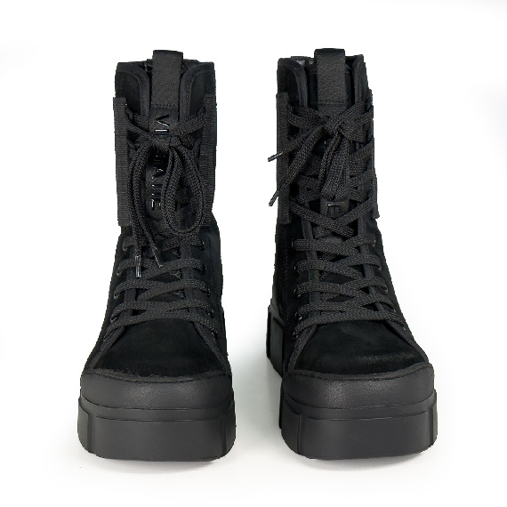 V14 Roccia_Urban Padded Suede Boot black