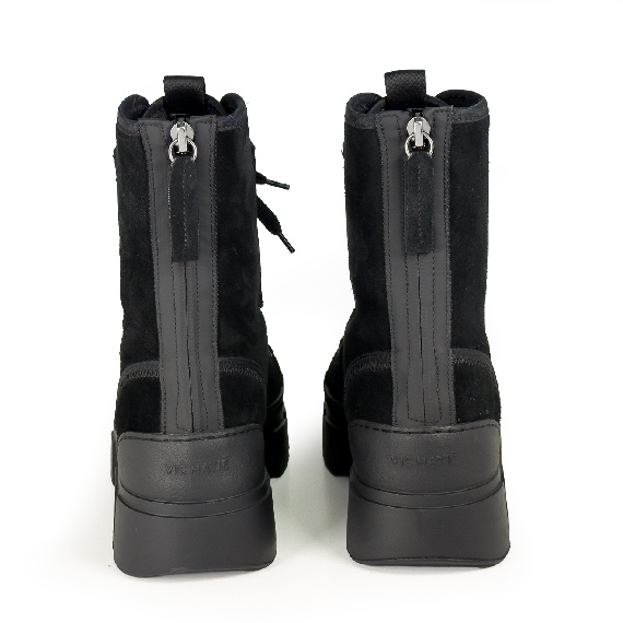 V14 Roccia_Urban Padded Suede Boot black