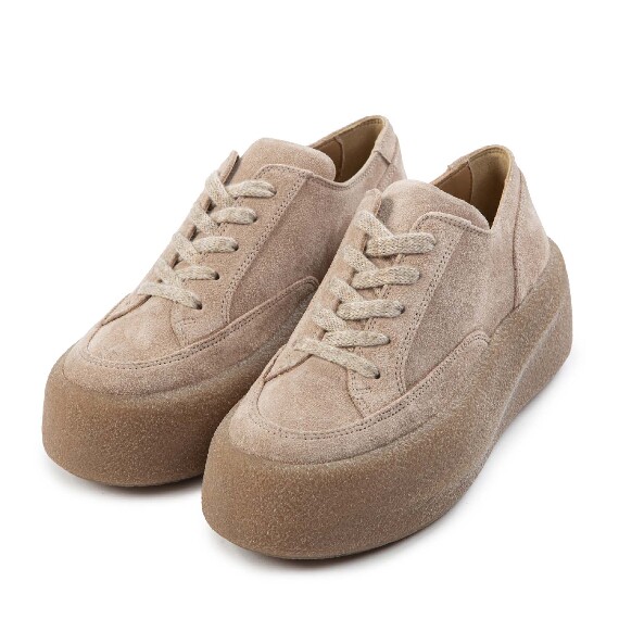 F04 Creepy_ Scarpa  allacciato tortora Vic Matie
