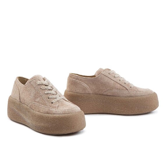 F04 Creepy_ Scarpa  allacciato tortora Vic Matie