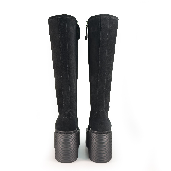 F20 Zeppa Stripy_ Suede boots black Vic Matie