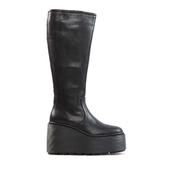 F20 Zeppa Stripy_ Stivale in pelle nero Vic Matie