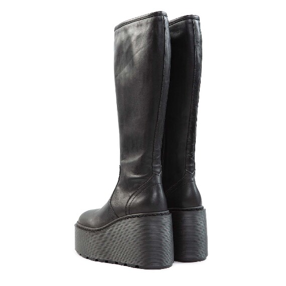 F20 Zeppa Stripy_ Stivale in pelle nero Vic Matie