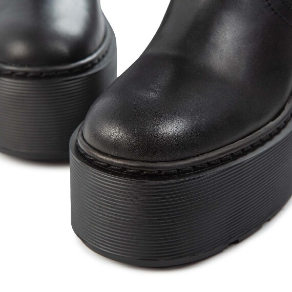 F20 Zeppa Stripy_ Stivale in pelle nero Vic Matie