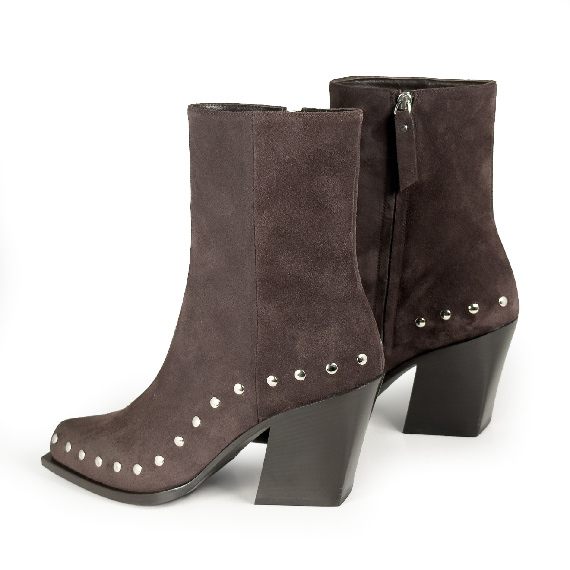 H10 Jolene_West Ankle boot testa di moro Vic Matie