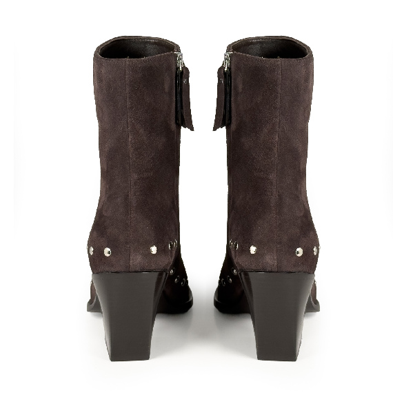 H10 Jolene_West Ankle boot testa di moro Vic Matie