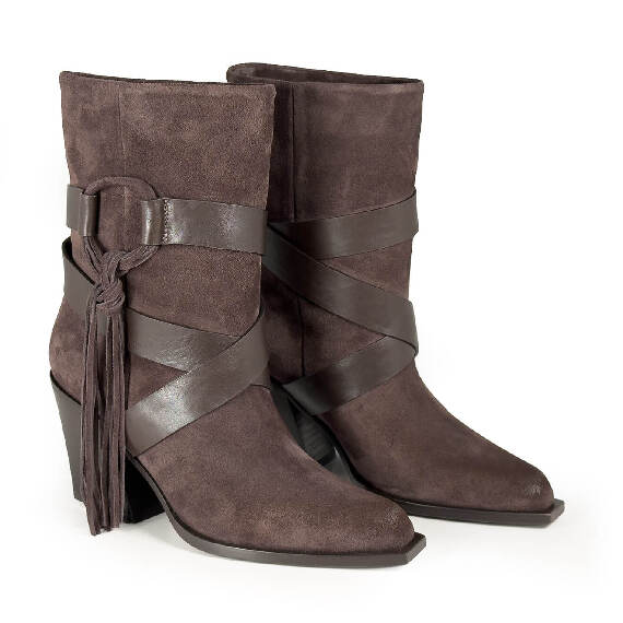 H10 Jolene_West Harness Boot dark brown