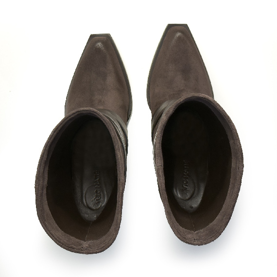 H10 Jolene_West Harness Boot dark brown