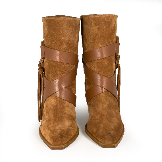 H10 Jolene_West Harness Boot tobacco