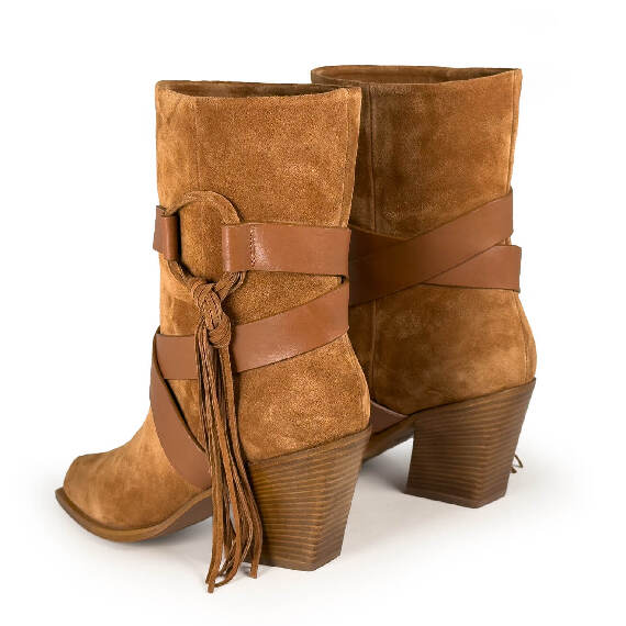 H10 Jolene_West Harness Boot tobacco