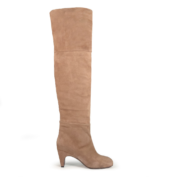 L42_Edge__Overknee Boot tortora Vic Matie