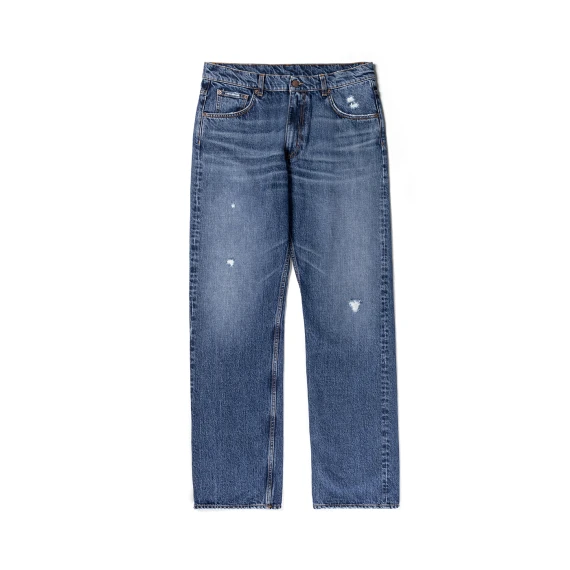 Wyatt Georgia Men's Dirty Vintage Medium Jeans with Rips Wyatt