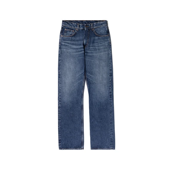 Wyatt Georgia Straight Fit Jeans in Medium Dark Dirty Vintage Denim Wyatt
