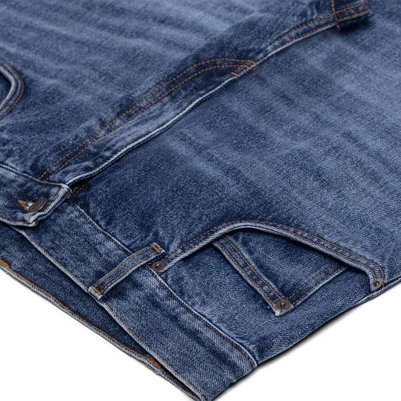 Wyatt Oregon Men's Baggy Jeans Vintage Normal Stone Wash – 34 Inch Length Wyatt