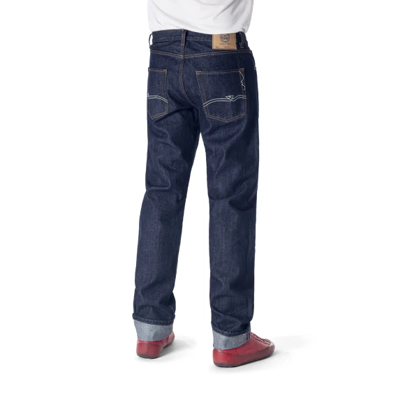 Wyatt Orleans Men’s Jeans Dark Blue Rinse Wash Wyatt