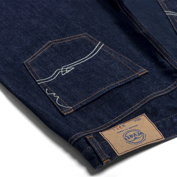 Wyatt Orleans Men’s Jeans Dark Blue Rinse Wash Wyatt