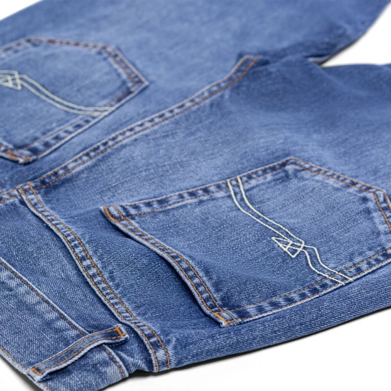 Wyatt Virginia Women's Vintage Medium Light Wash Jeans Wyatt