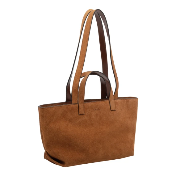 Borsa a spalla beige Le Drummer A.P.C.