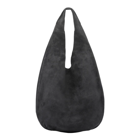 Borsa a spalla Le Neige in pelle scamosciata grigio ardesia A.P.C.