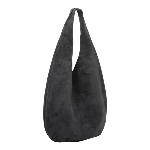Borsa a spalla Le Neige in pelle scamosciata grigio ardesia A.P.C.