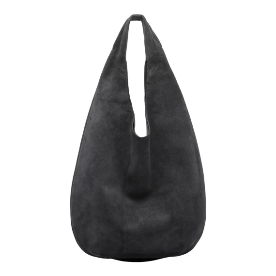 Borsa a spalla Le Neige in pelle scamosciata grigio ardesia A.P.C.