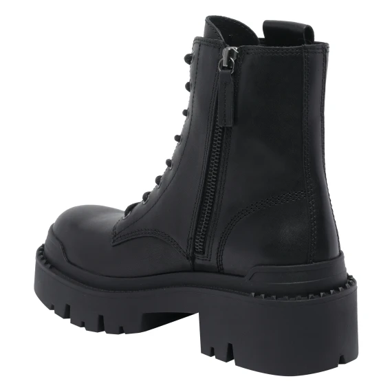Black ankle boots ash