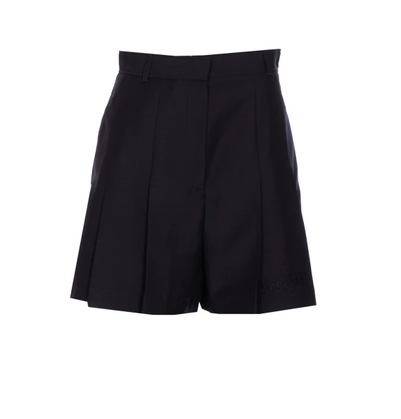 Alexander McQueen Pantaloncini Nero