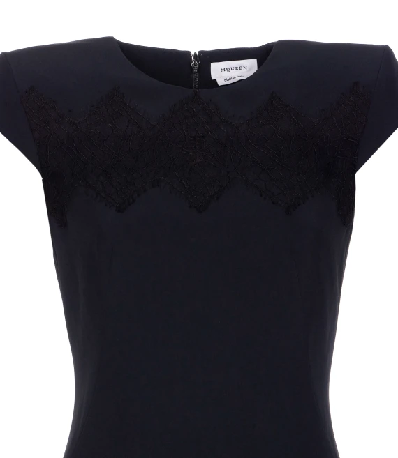 Alexander McQueen Dresses Black