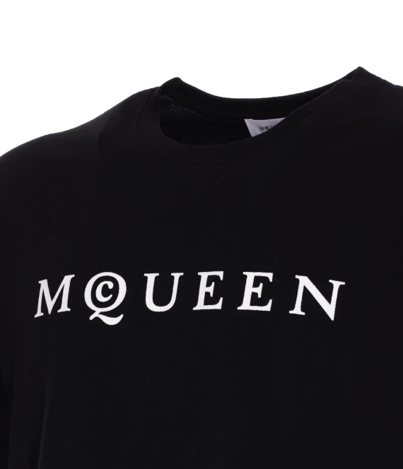 Alexander McQueen T-shirt e Polo Nero