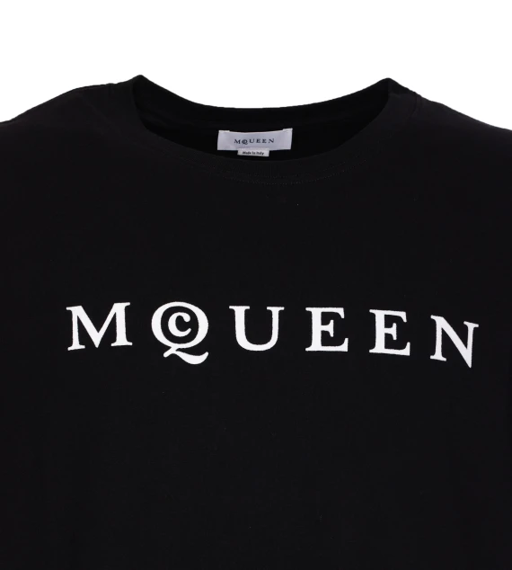 Alexander McQueen T-shirt e Polo Nero