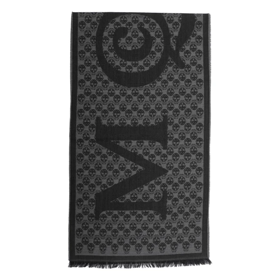MCQUEEN LOGO SCARF