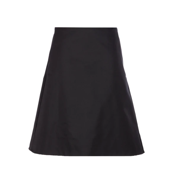 MIDI RUCHED SKIRT