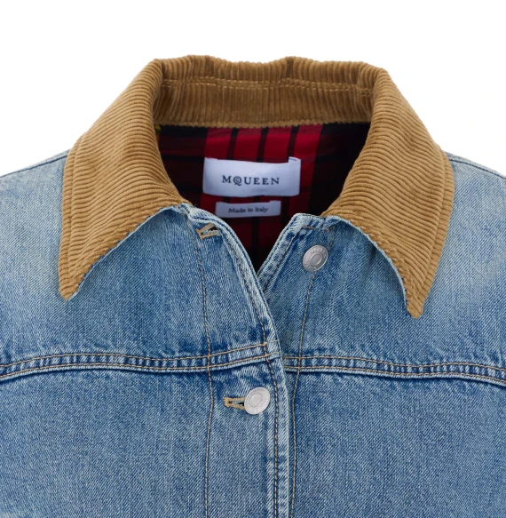 Alexander McQueen Giacche Blue