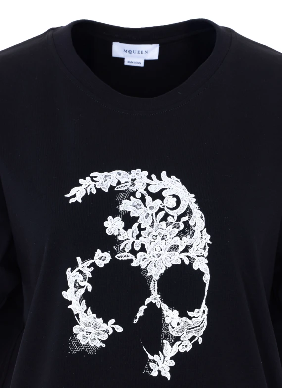 Alexander McQueen T-shirt e Polo Nero