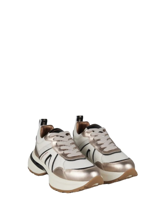 Sneaker Victoria platino donna