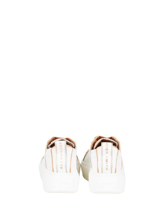 Sneakers WHITE LIGHT COGNAC