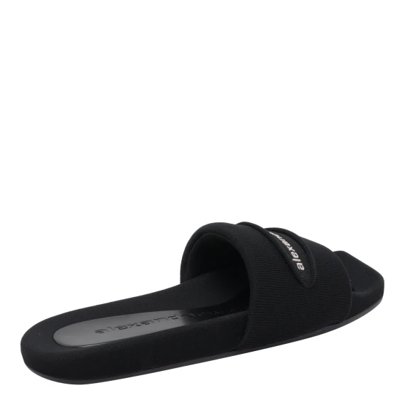 aw slash knit pool slide