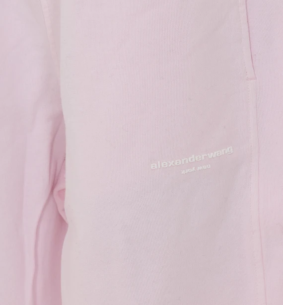 Pink mid-rise track pants Alexander Wang