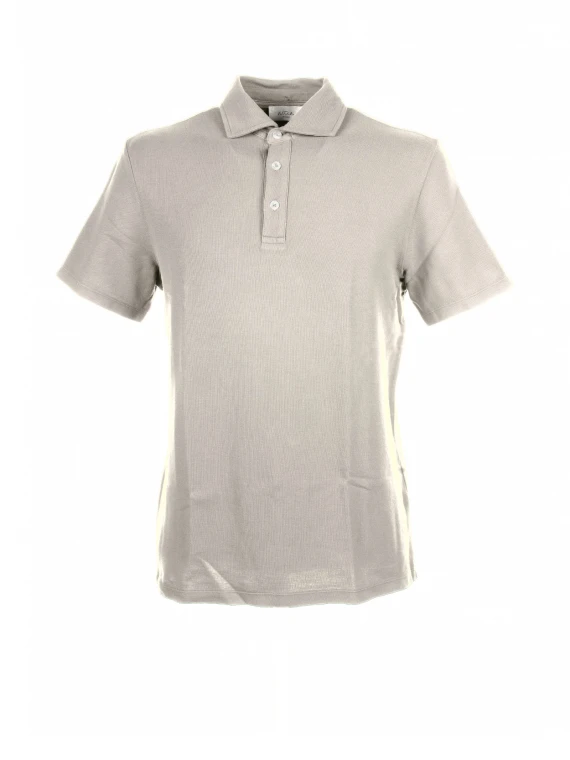 Ice short-sleeved polo shirt in cotton