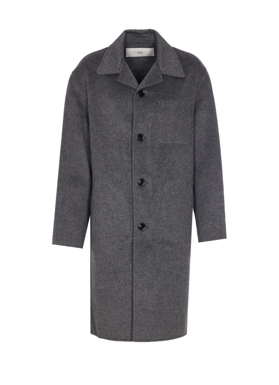 Ami Alexandre Matiussi Coats Grey