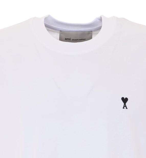 Ami Alexandre Matiussi T-shirt e Polo Bianco