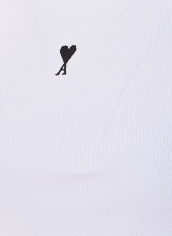 Ami Alexandre Matiussi Top Bianco