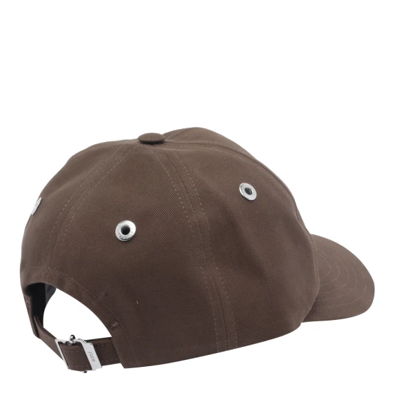 Brown cap with visor Ami Alexandre Matiussi