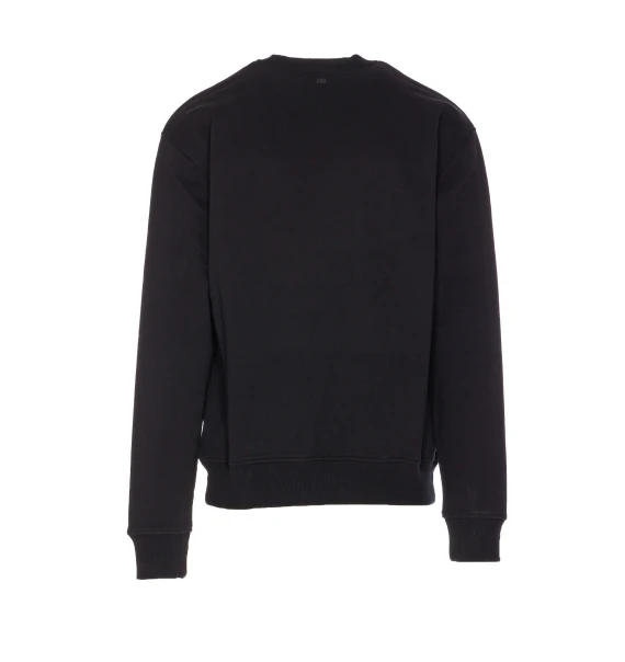 Quota - Sweatshirt with Red Ami de Coeur Loopback Light Fleece