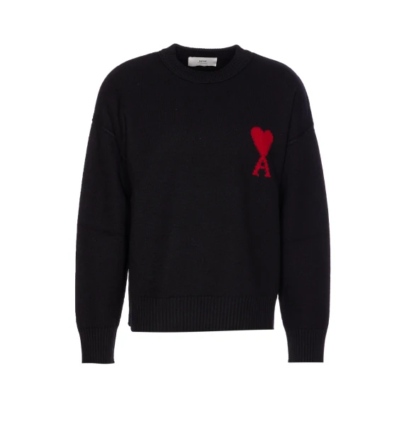 Maglia nera Ami Alexandre Matiussi