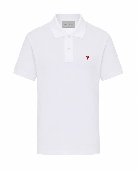 T-shirt e Polo bianco Ami Alexandre Matiussi