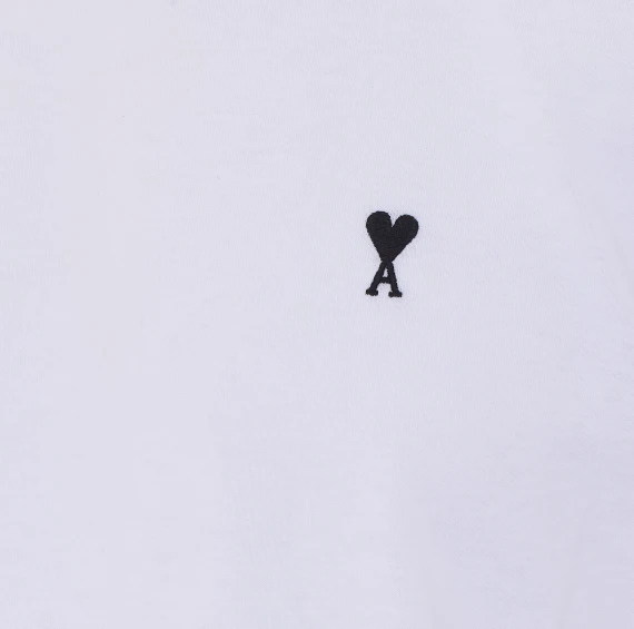 T-shirt e Polo bianco Ami Alexandre Matiussi