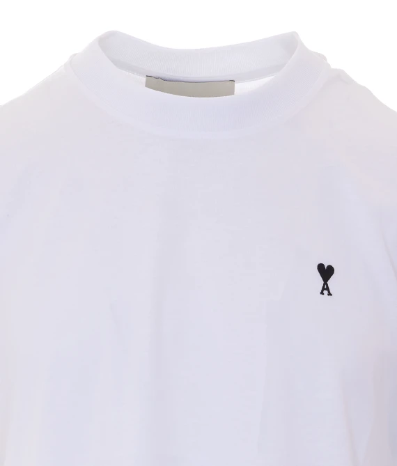 T-shirt e Polo bianco Ami Alexandre Matiussi